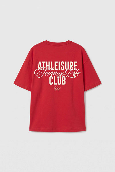 Tricou Tommylife Fiesta supradimensionat cu mânecă scurtă și imprimeu pentru fete - 75175