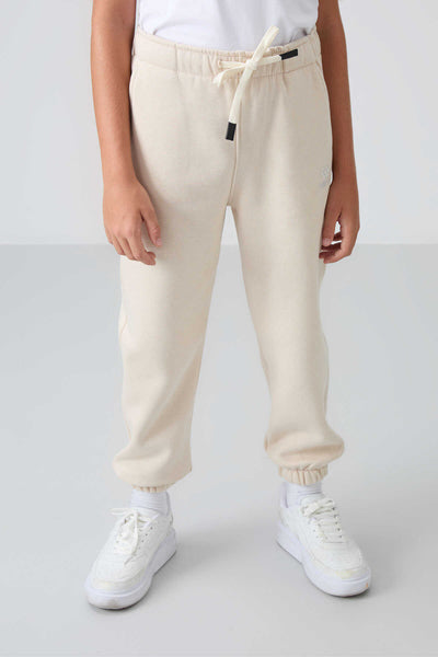 Tommylife Toptan Garson Boy Jogger Standart Kalıp Erkek Çocuk Eşofman Alt 11225 Bej