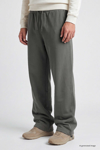 Tommylife Toptan Haki Lastikli Erkek Baggy Eşofman Alt - 82200
