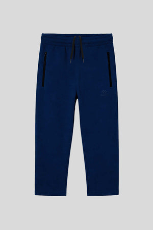 Tommylife Toptan İndigo Fermuar Cepli Klasik Paça Erkek Kapri - 83095