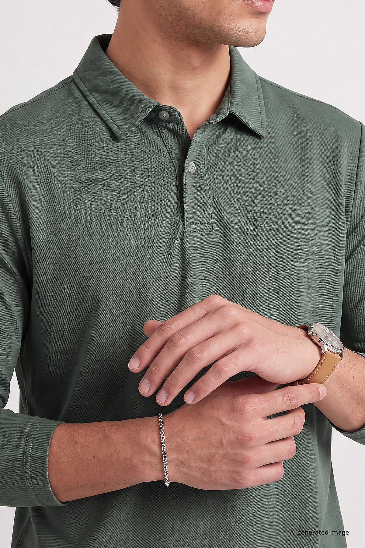 Tommylife Toptan Kaktüs Rahat Form Basic Polo Yaka Erkek T-Shirt - 88512