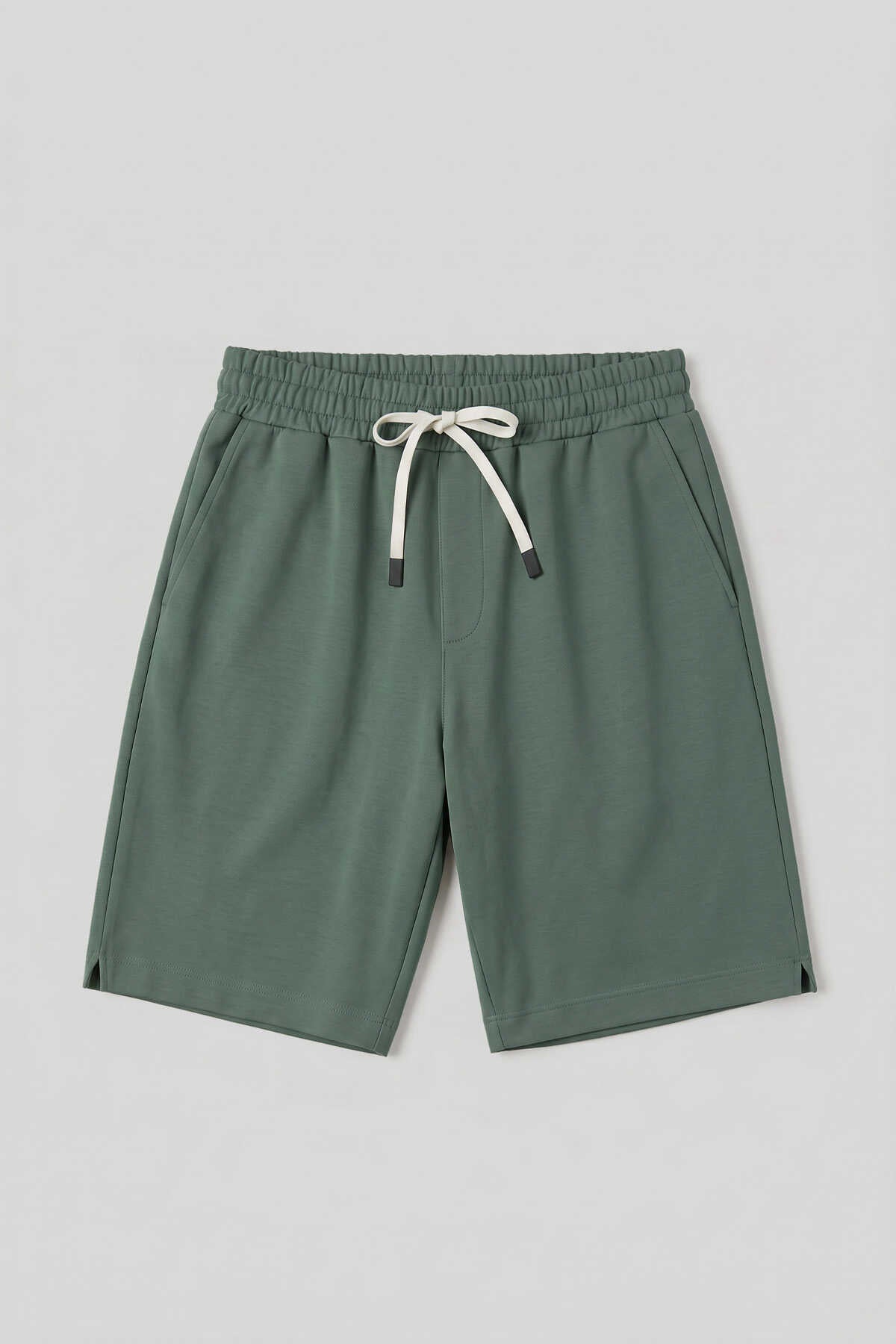 Pantaloni scurți Tommylife Wholesale Cactus Standard Fit Basic pentru bărbați cu buzunare la spate - 81314
