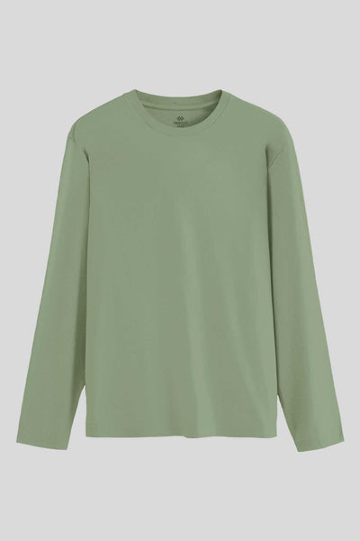 Tommylife Toptan Kaktüs Standart Fit Basic O Yaka Uzun Kollu İnce Erkek T-Shirt - 87997