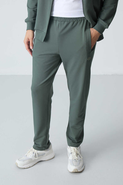 Tommylife Toptan Confort Fit Basic Barbati Trening Set 85260 Kaki