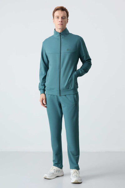 Tommylife Angro Costum de Trening Bărbătesc Basic Croială Lejeră 85260 Verde Pădure