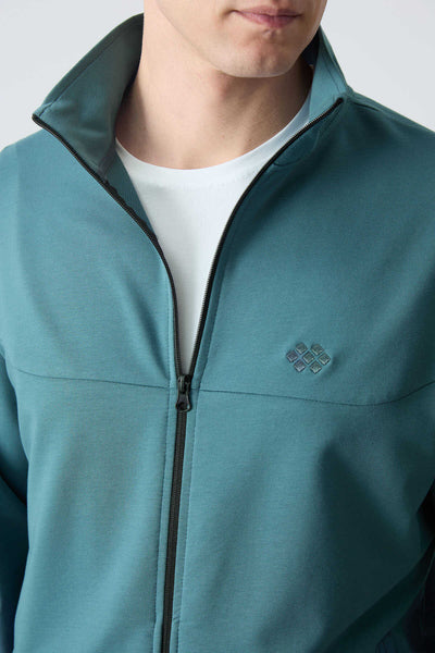 Tommylife Angro Costum de Trening Bărbătesc Basic Croială Lejeră 85260 Verde Pădure