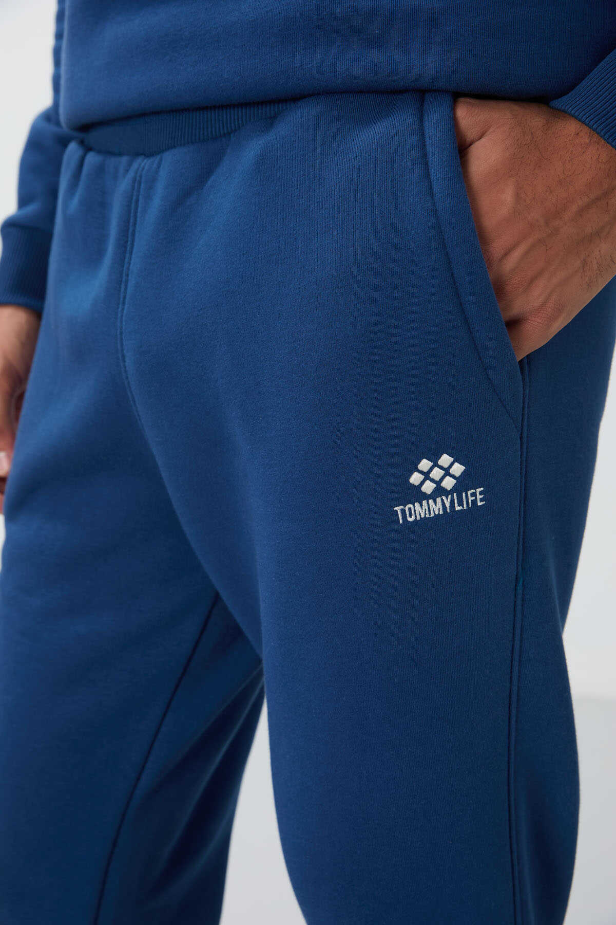 Tommylife Toptan Rahat Kalıp Basic Erkek Eşofman Takım 85265 Parlament