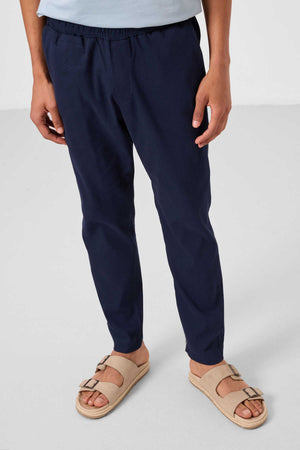 Tommylife Toptan Standart Fit Dokuma Hafif Esnek Chino Erkek Pantolon 82177 Lacivert