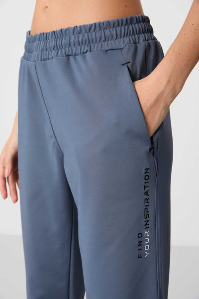 Set trening Tommylife Wholesale Standard Fit cu glugă pentru femei 95306, culoare petrol
