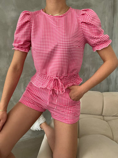 Topshow Fuchsia Mini Wholesale Shorts
