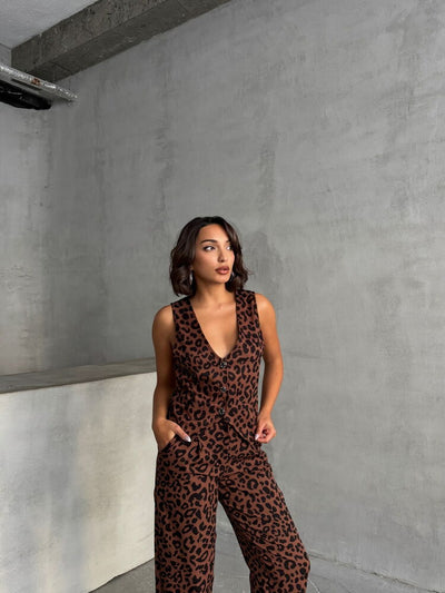 Wholesale Vest - Coffee Black