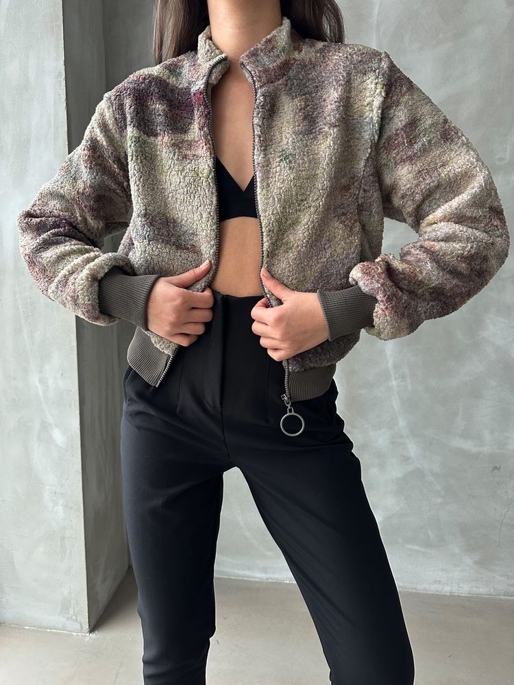 Jachete de pluș cu model, en-gros - Camuflaj