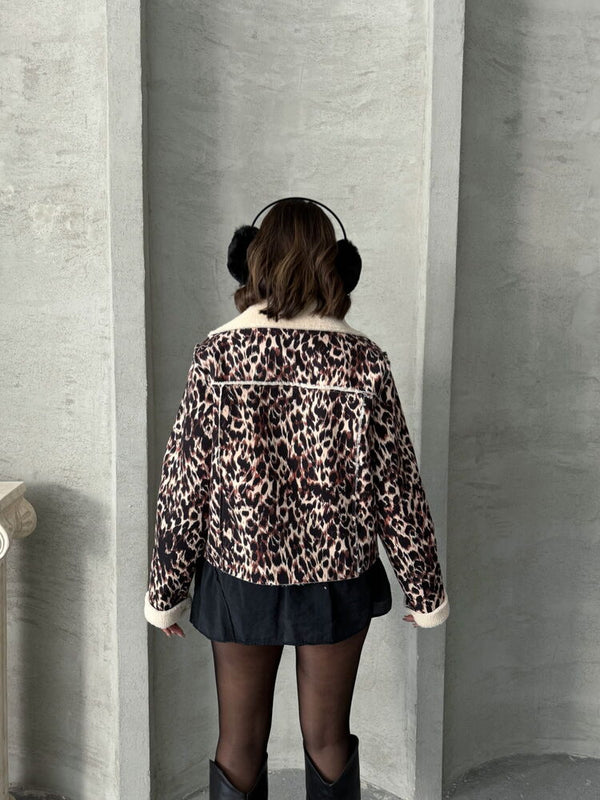 Peluş Toptan Mont - Leopar D2