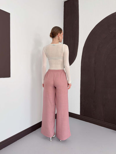 Topshow Powder Linen Wholesale Pants