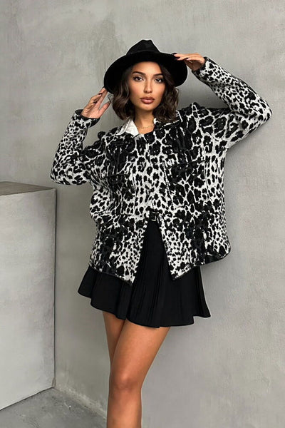 Cardigane en-gros K-Knitwear | K-209 - Hyena