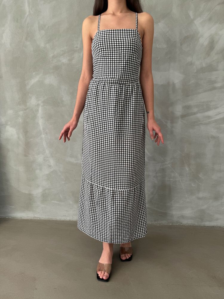 Topshow Black Strapless Ankle-Length Wholesale Dress