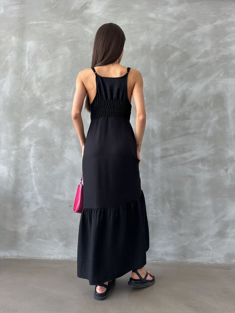 Topshow Black Wholesale Bustier Dress