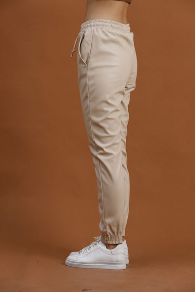 Pantaloni din piele en-gros - Stone