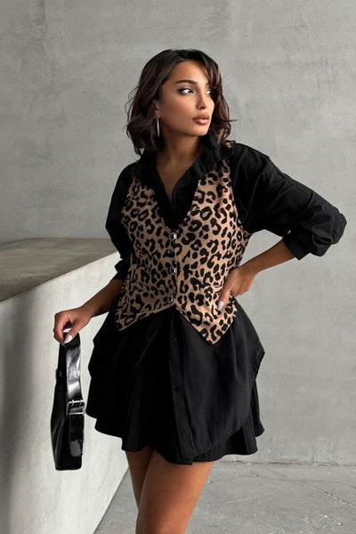 Wholesale Vest - Mink Black