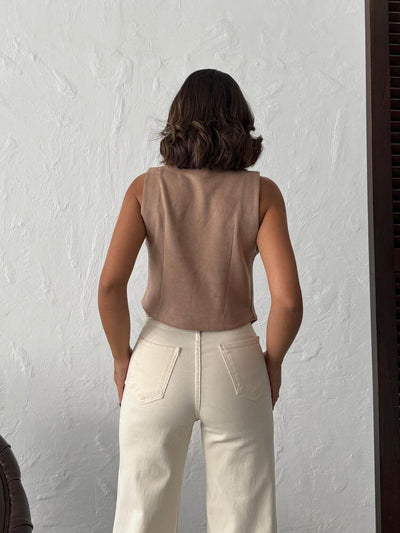 Vestă en-gros Topshow Mink Suede