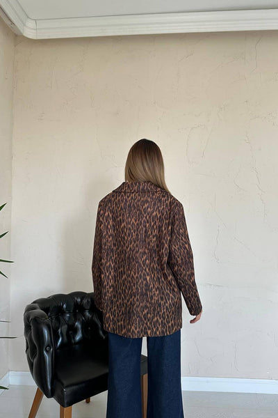 Leopar Leopar Ceket