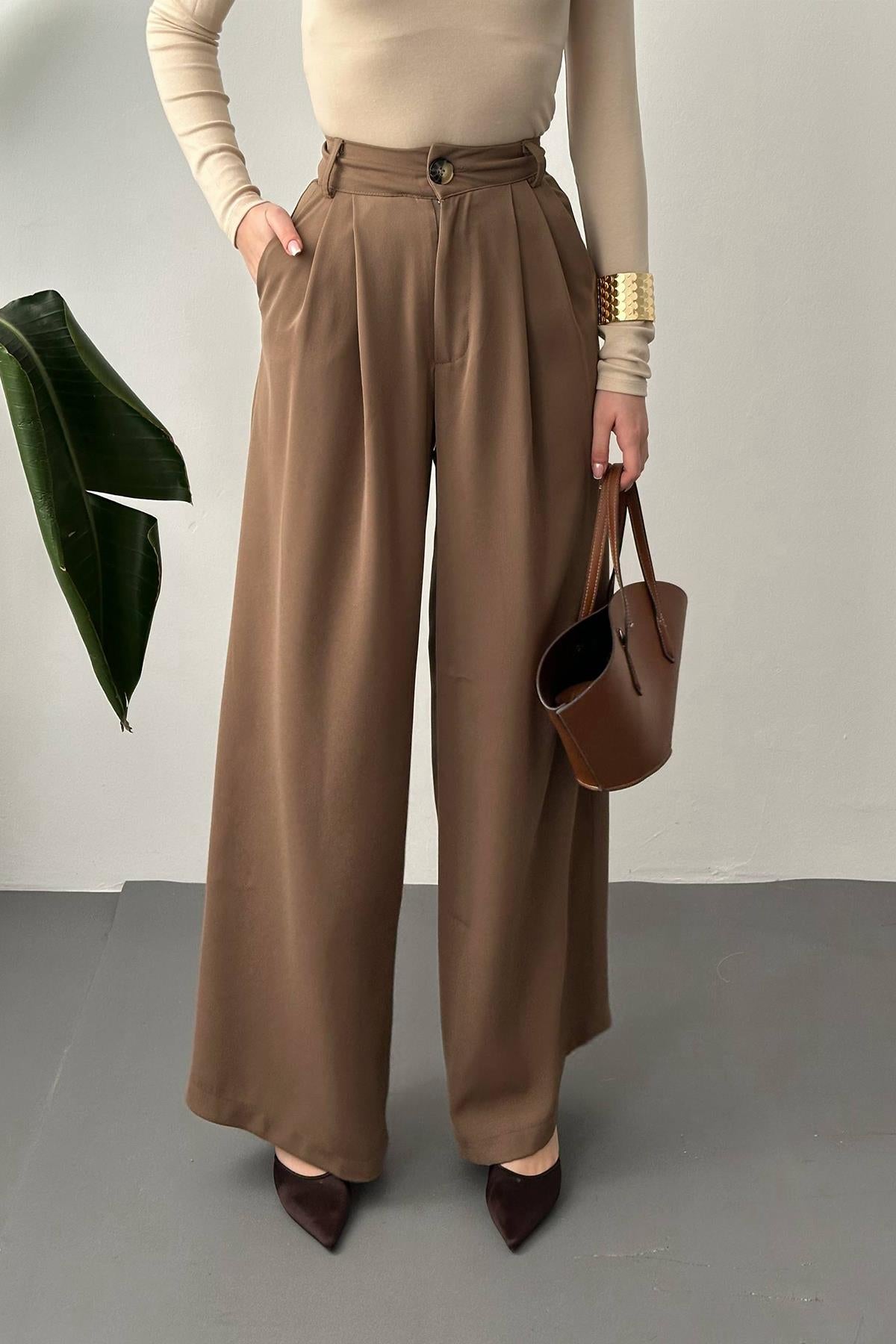 Mocca Pileli Comfort Pantolon