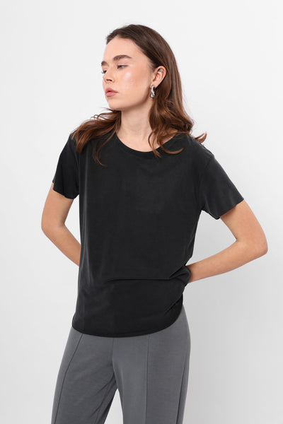 En Gros T-Shirt Basic Antracit