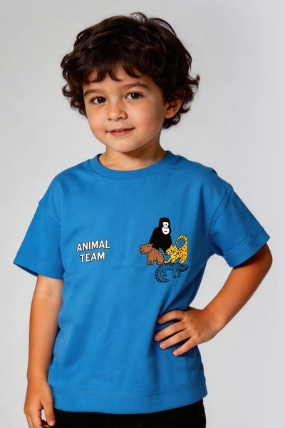 T-SHIRT 3-6 ANI SUPREM G-426 - Albastru