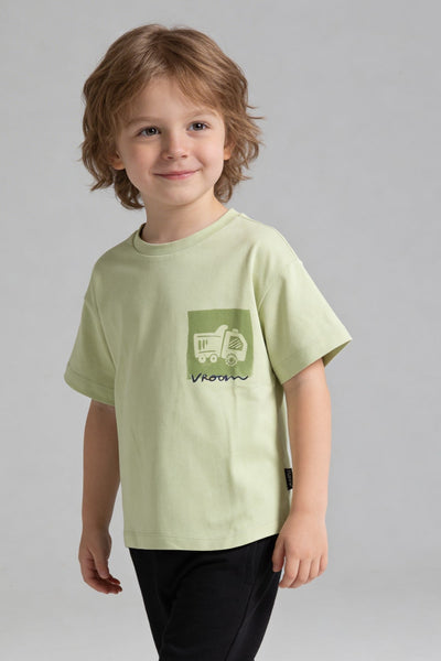 T-SHIRT 3-6 ANI SUPREM G-466 - Albastru