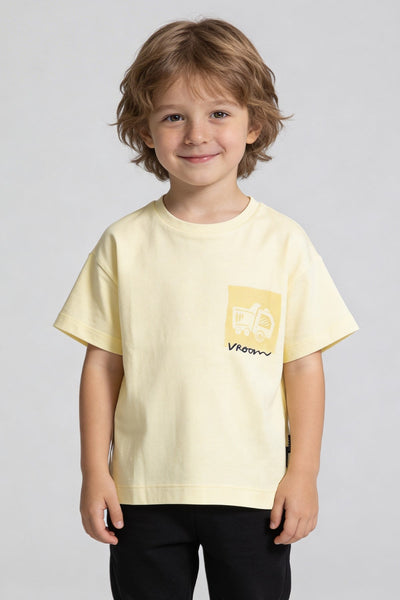 T-SHIRT 3-6 ANI SUPREM G-466 - Albastru