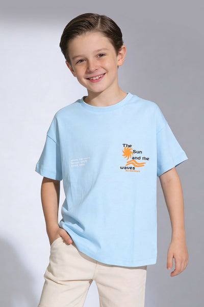 TRICOU 7-10 TESATURA G-906 - Albastru