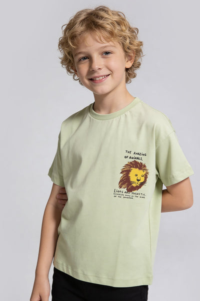 TRICOU 7-10 ANI TESATURA G-896 - Albastru