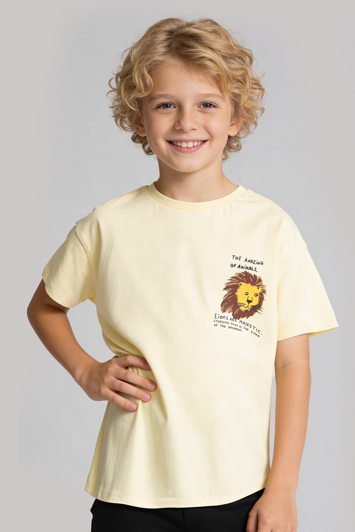 TRICOU 7-10 ANI TESATURA G-896 - Albastru