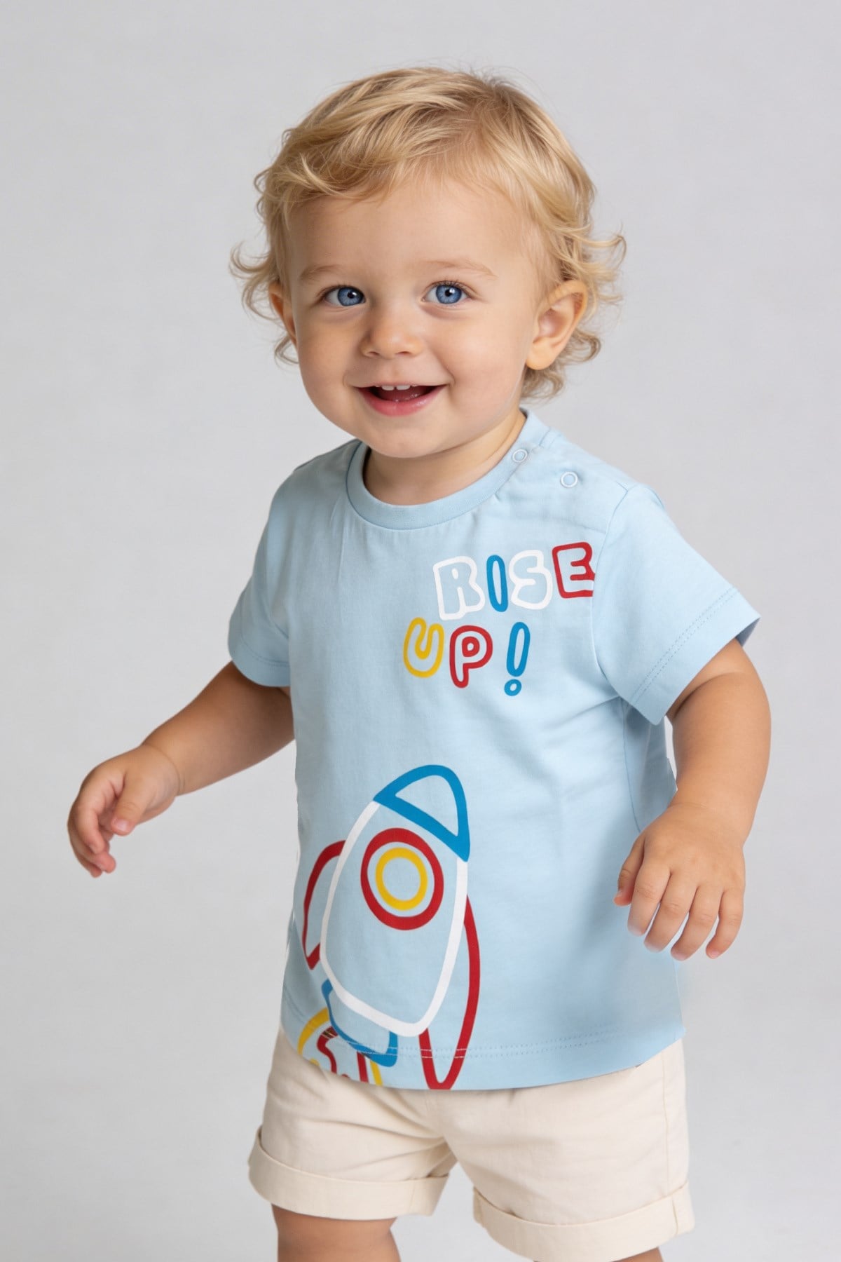 T-SHIRT 9-24 LUNI 30/1 SUP G-66 - Galben Deschis