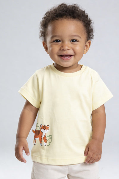 T-SHIRT 9-24 LUNI 30/1 SUP G-76 - Albastru