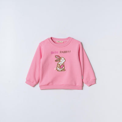 Tuffy Bebe Rabbit Imprimeu Fetite Bluza Bebelus - 01025 - Pudra