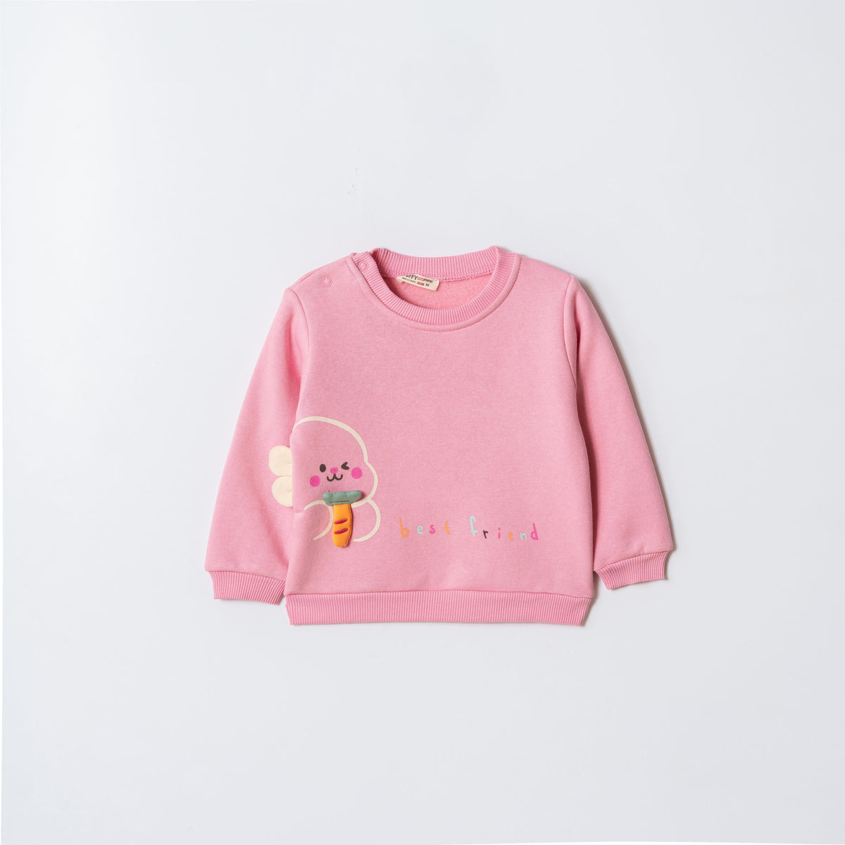 Tuffy Best Friend Tema Fetite Bluza Bebelus - 01065 - Roz