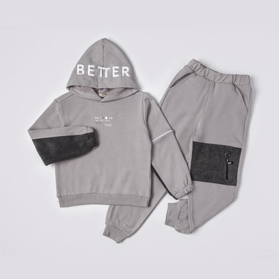 Set Tuffy Better Than Ever pentru băieți-04565 - Gri