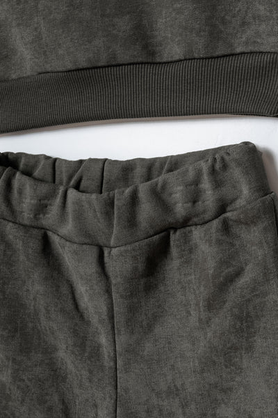 Tuffy Set Bebe Băiat Tematic Dinozaur Țesătură Diagonală-03545 - Bej