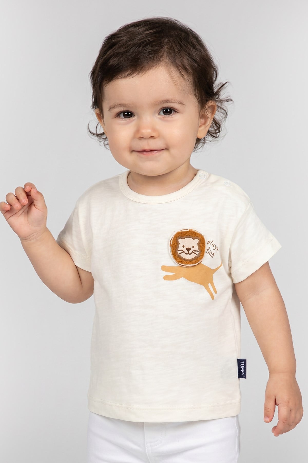Tuffy Tricou Baieti Bebeluși cu Tema Leu-129 - Menta