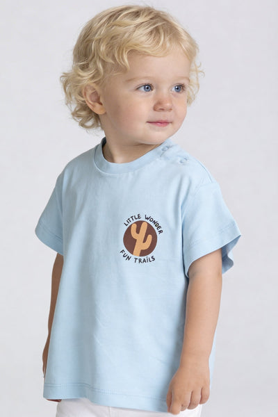 Tuffy Băiat Bebeluș Tricou Supreme-126 - Galben Deschis