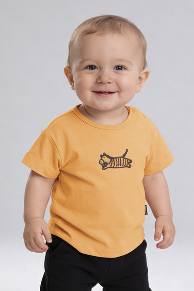 Tuffy Băiat Bebeluș Tricou Supreme-128 - Gri