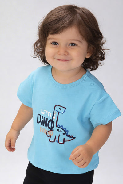 Tuffy Tricou Baietei Pique-136 - Verde Deschis