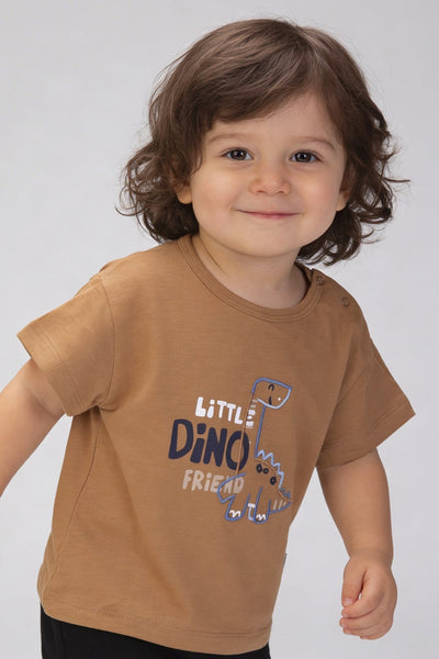 Tuffy Tricou Baietei Pique-136 - Maro