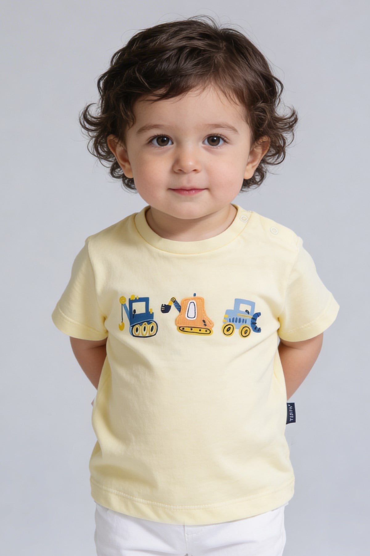 Tuffy Băiat Bebeluș  Tricou Supreme-86 - Verde Deschis