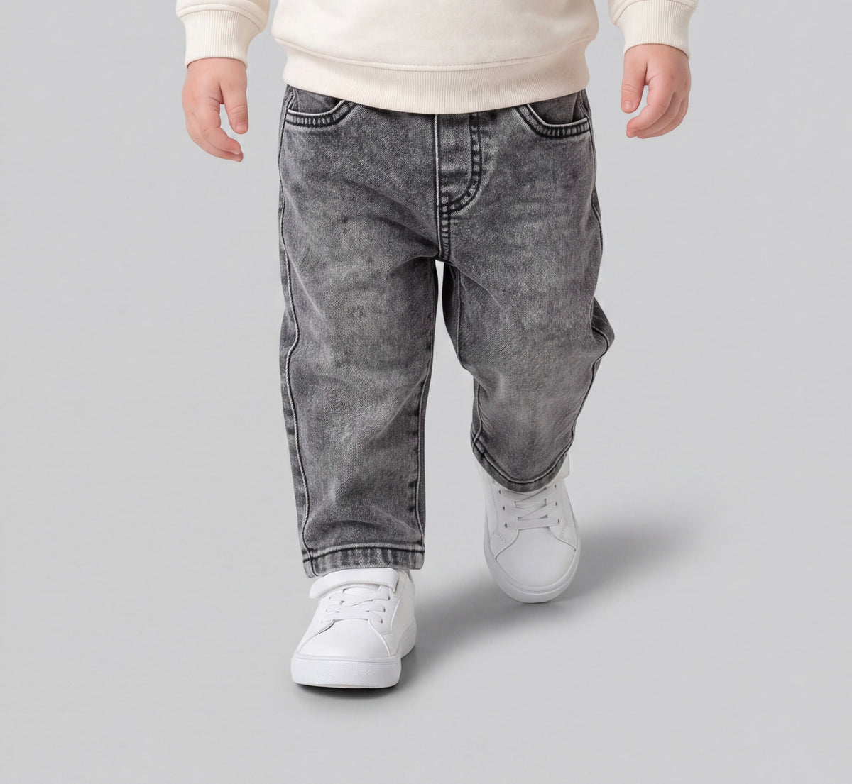 Tuffy Erkek Bebek Tek Alt Kot Pantolon-03635 - Siyah