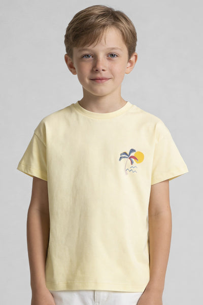 Tuffy Băiat Tricou Tricot-886 - Albastru Gheață