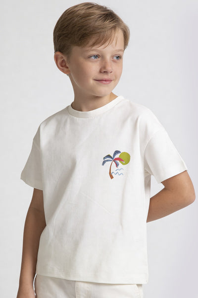 Tuffy Băiat Tricou Tricot-886 - Verde