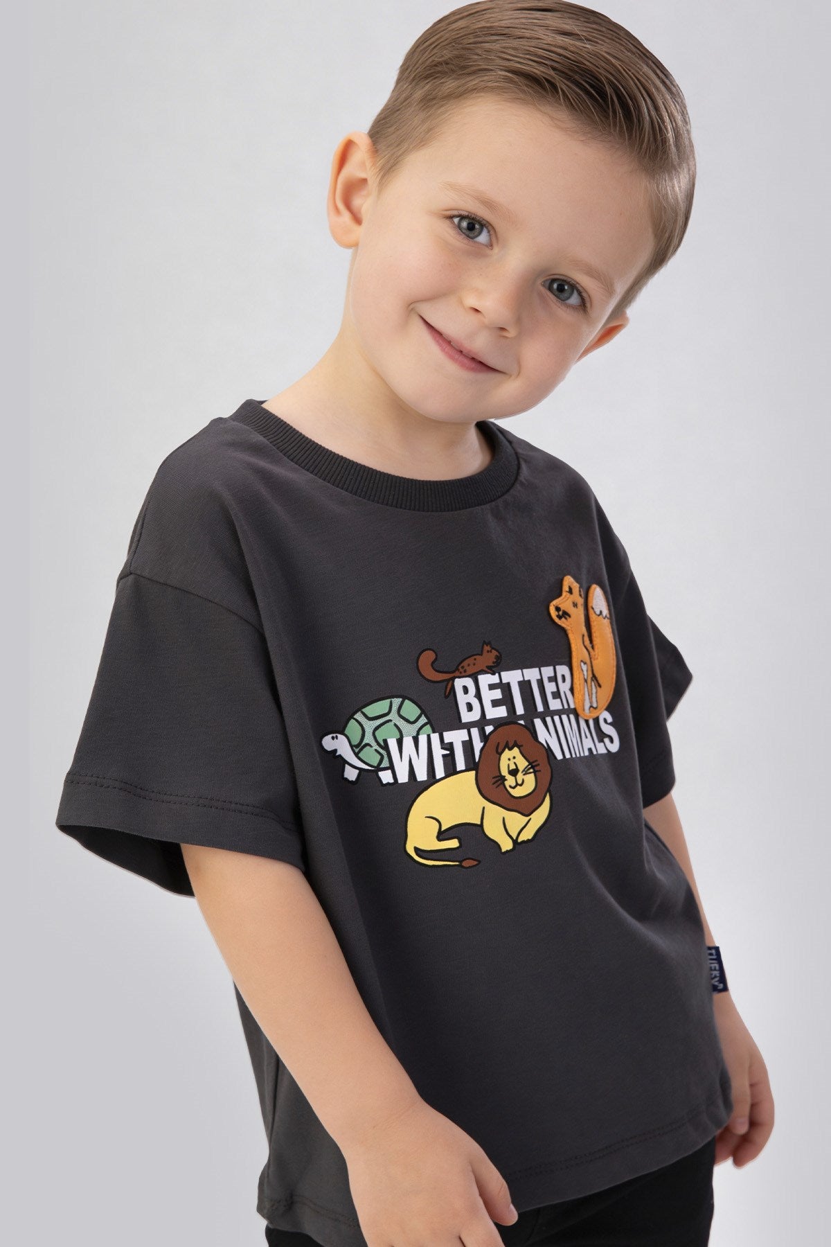 Tuffy Băiat Tricou Supreme-436 - Albastru