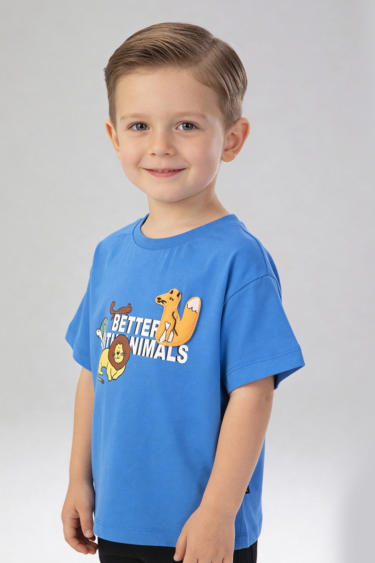 Tuffy Băiat Tricou Supreme-436 - Albastru